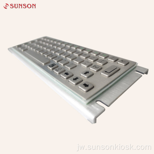 Keyboard Metal karo Pad Tutul